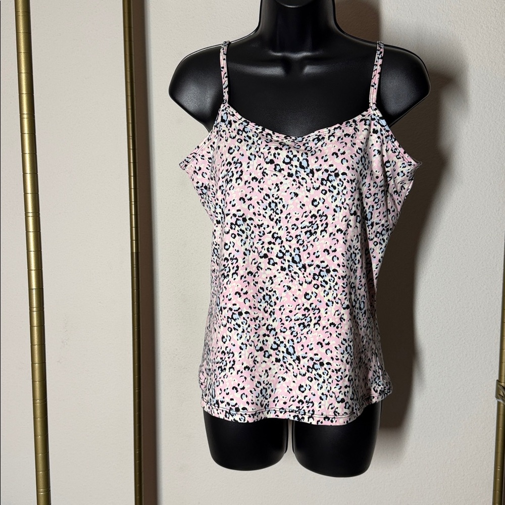 Camisole. Pink & Prime. Pastel animal print. Size: XL. NWOT